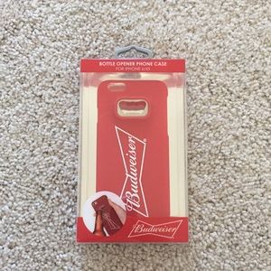 Budweiser bottle opener phone case for iPhone 6/6S